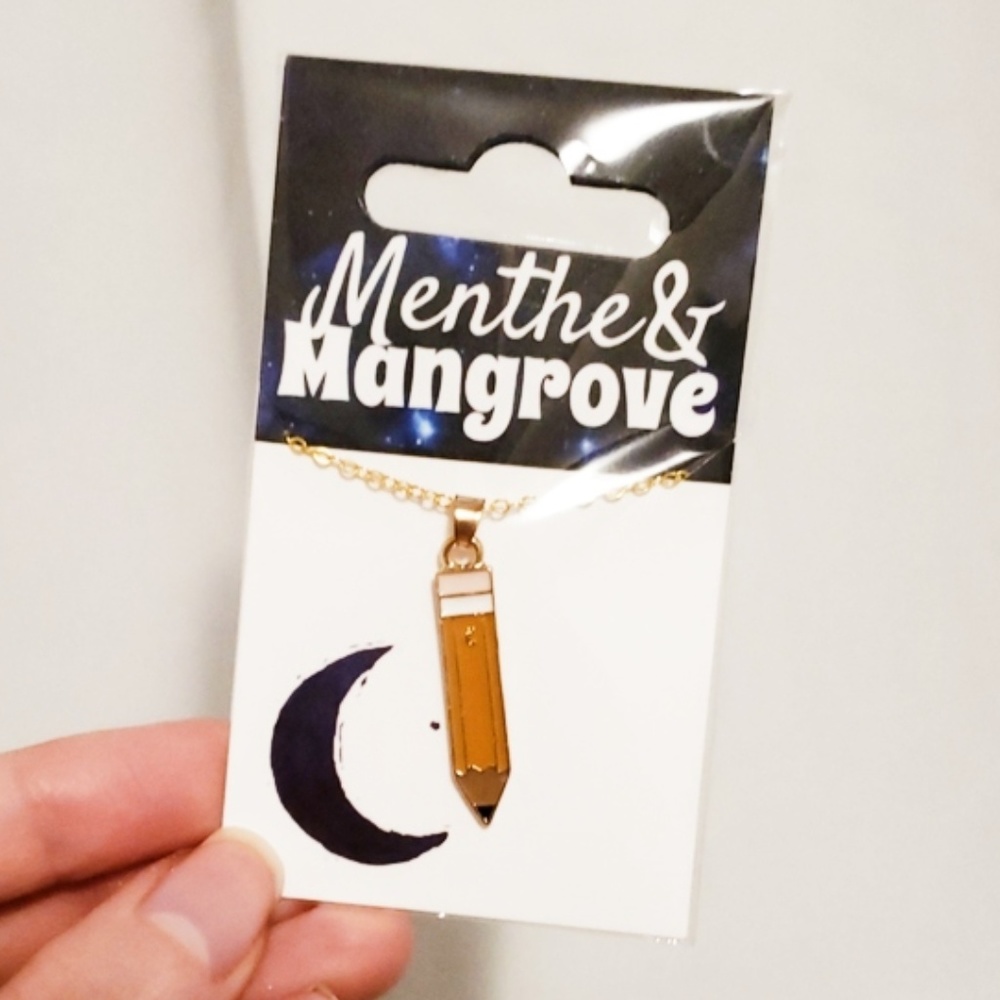 Menthe : Pencil Necklace